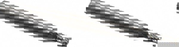 Square End Mill: 5/64'' Dia, 0.24'' LOC, 1/8'' Shank Dia, 1-1/2'' OAL, 4 Flutes, Solid Carbide